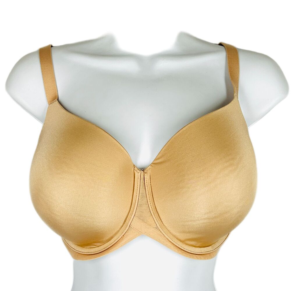 Wacoal Bra 36DDD Beige Nude Side Smoothing Underwire T Shirt Bra - Picture 2 of 6